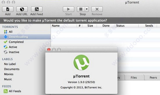 utorrent mac中文版官方下载