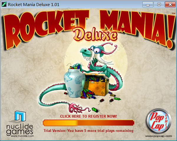 Rocket Mania Deluxe Portable