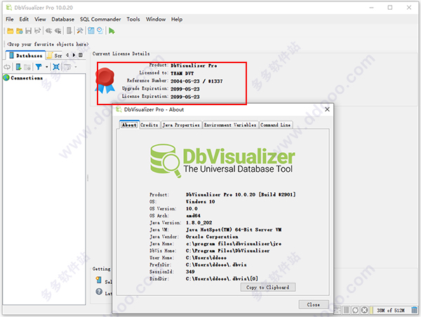 DbVisualizer Pro 10.0.20 {x86-x64} Keygen 190 MB