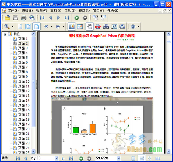 GraphPad Prism 5教程下载pdf中英文双语版